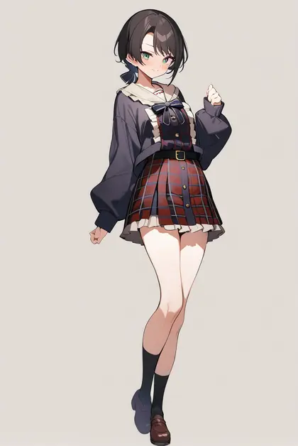 1girl, oozora subaru (5th costume), hololive