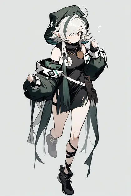 1girl, tomimi (arknights), arknights