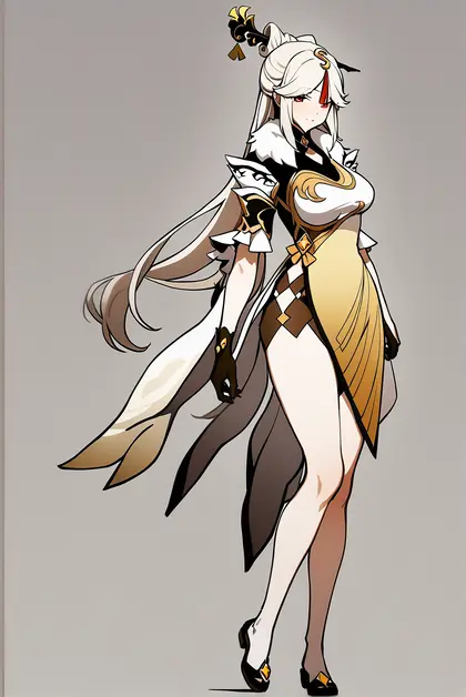 1girl, ningguang (genshin impact), genshin impact