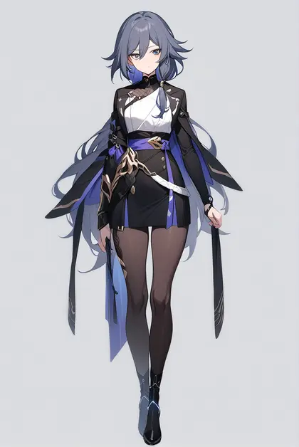 1girl, fu hua (night squire), honkai (series)
