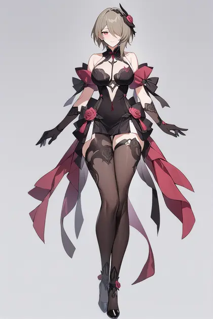 1girl, rita rossweisse (umbral rose), honkai (series)