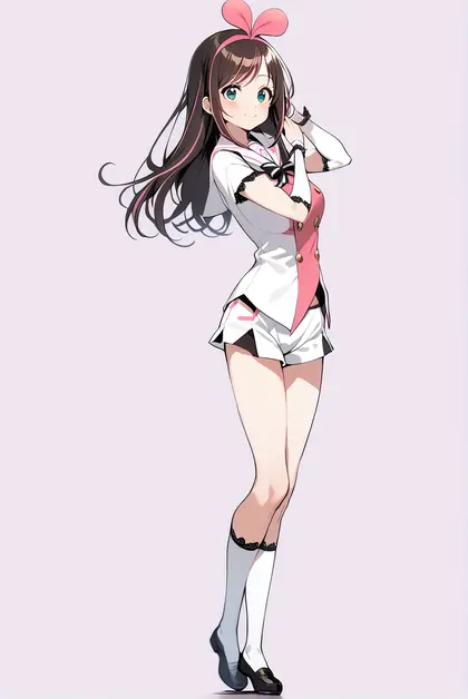 1girl, kizuna ai, kizuna ai inc.