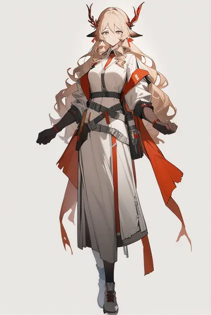 1boy, kreide (arknights), arknights