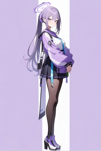 1girl, sumire (blue archive), blue archive