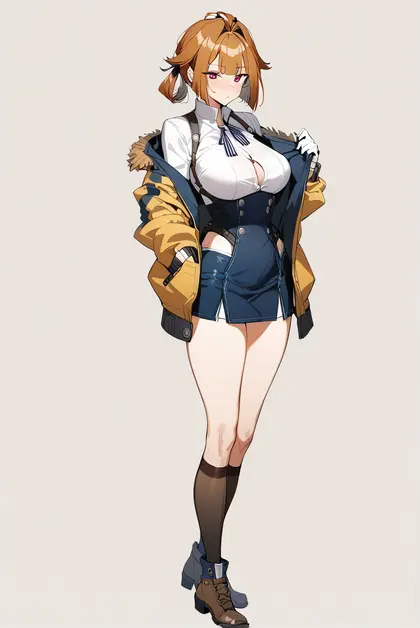 1girl, grizzly mkv (girls' frontline), girls' frontline
