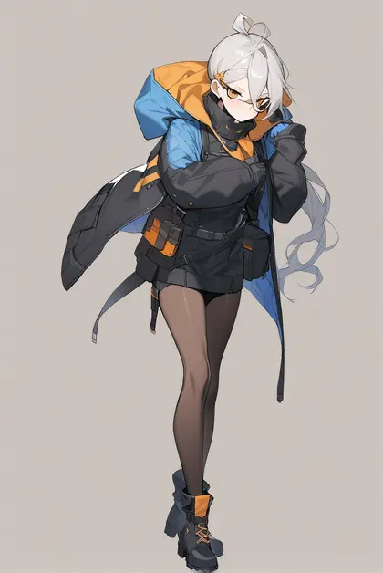 1girl, pkp (girls' frontline), girls' frontline