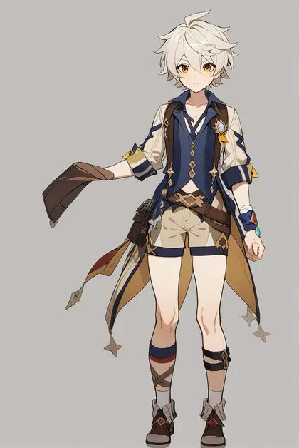 1boy, bennett (genshin impact), genshin impact