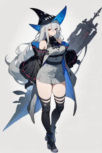 1girl, skadi (arknights), arknights