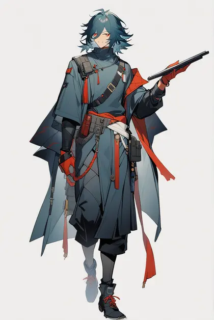 1boy, mr. nothing (arknights), arknights