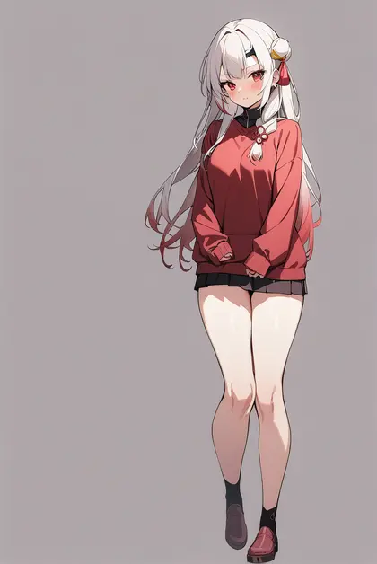 1girl, nakiri ayame, hololive