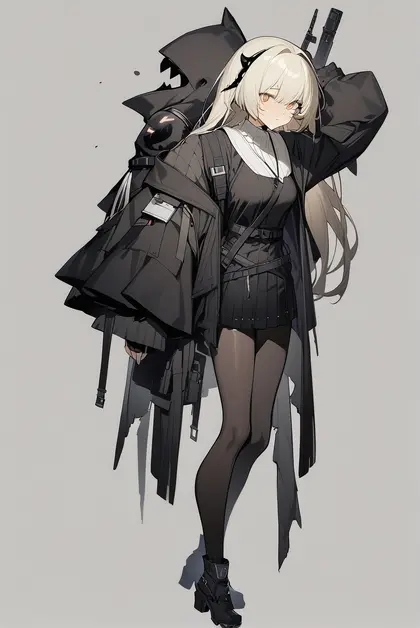 1girl, nightmare (arknights), arknights