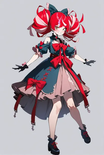 1girl, kureiji ollie (1st costume), hololive