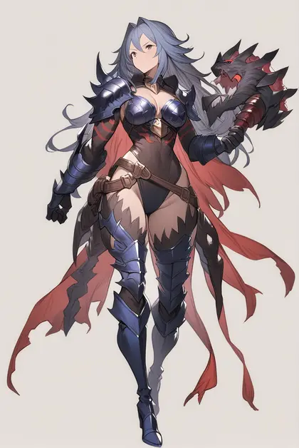 1girl, berserker (granblue fantasy), granblue fantasy
