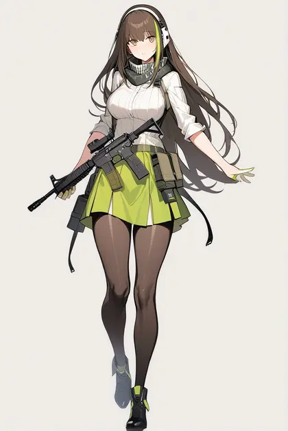 1girl, m4a1 (girls' frontline), girls' frontline