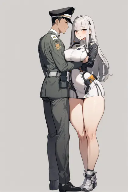 1boy, commander (nikke), goddess of victory: nikke