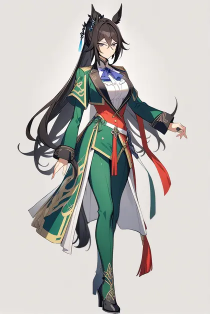 1girl, symboli kris s (umamusume), umamusume