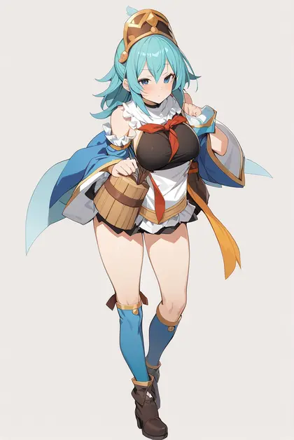 1girl, aqua (konosuba), kono subarashii sekai ni shukufuku wo!