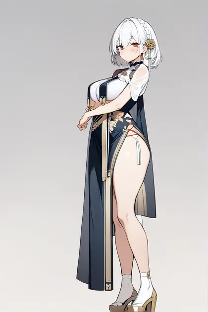 1girl, sirius (azure horizons) (azur lane), azur lane