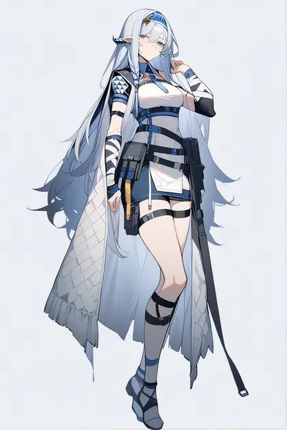 1girl, saileach (arknights), arknights