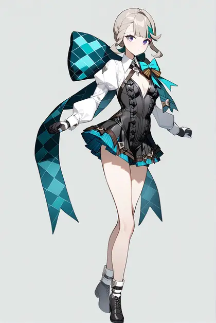 1girl, lynette (genshin impact), genshin impact