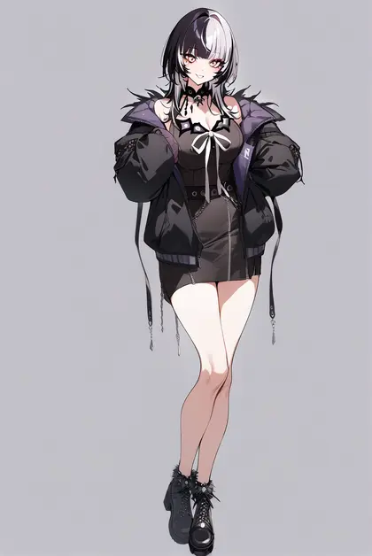 1girl, shiori novella, hololive