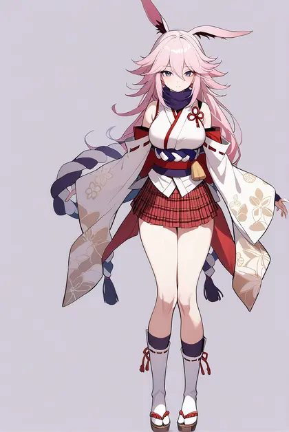 1girl, yae sakura (gyakushinn miko), honkai (series)