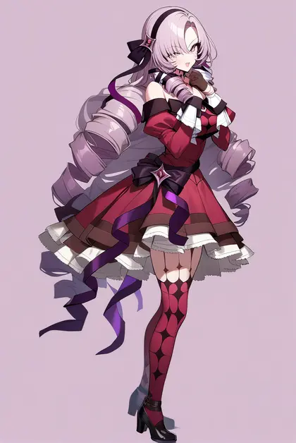 1girl, hyakumantenbara salome, nijisanji
