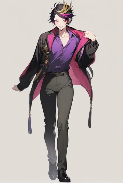 1boy, shu yamino, nijisanji