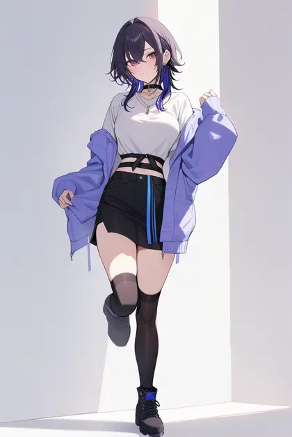 1girl, ichinose uruha, vspo!