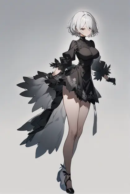 1girl, 2b (nier:automata), nier:automata