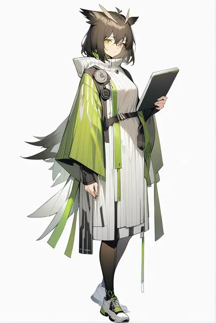 1girl, silence (arknights), arknights