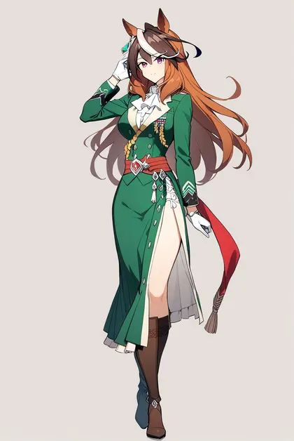 1girl, symboli rudolf (umamusume), umamusume