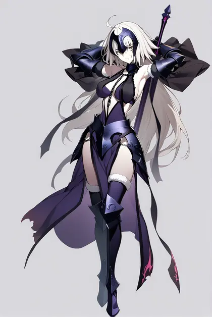1girl, jeanne d'arc alter (avenger) (third ascension) (fate), fate/grand order