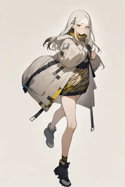 1girl, heavyrain (arknights), arknights