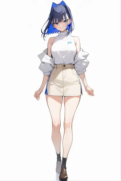 1girl, ouro kronii (3rd costume), hololive