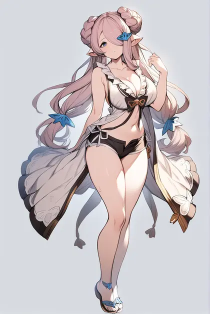 1girl, narmaya (summer) (granblue fantasy), granblue fantasy