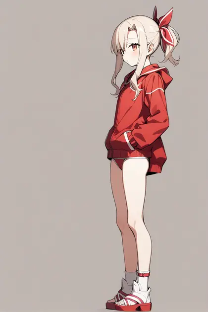 1girl, illyasviel von einzbern (swimsuit archer), fate/grand order