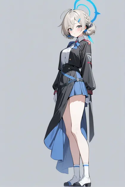 1girl, akari (blue archive), blue archive