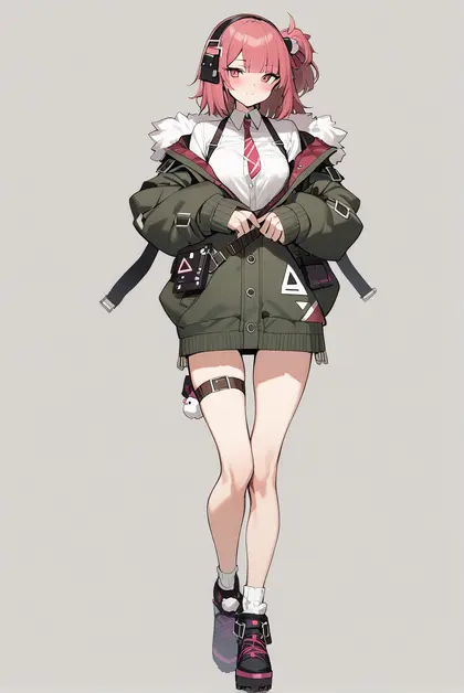 1girl, mp7 (girls' frontline), girls' frontline