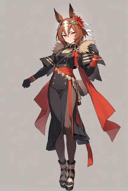 1girl, yaeno muteki (umamusume), umamusume