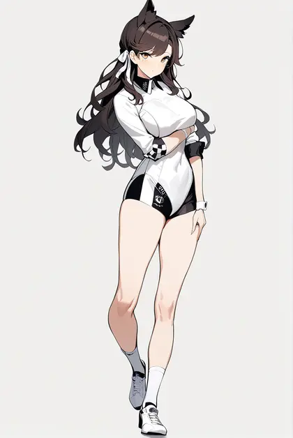 1girl, atago (stunning speedster) (azur lane), azur lane