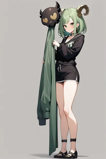 1girl, sekishiro mico, nanashi inc.