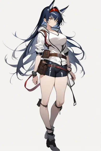 1girl, blaze (arknights), arknights