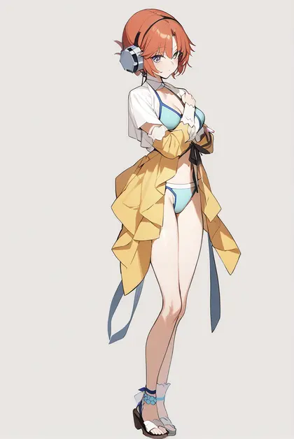 1girl, frankenstein's monster (swimsuit saber) (fate), fate/grand order