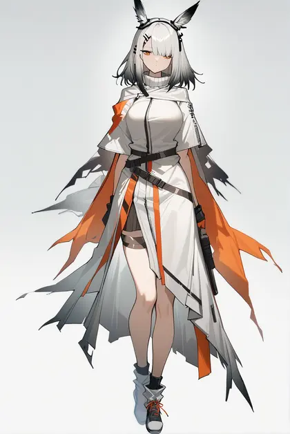 1girl, frostnova (arknights), arknights