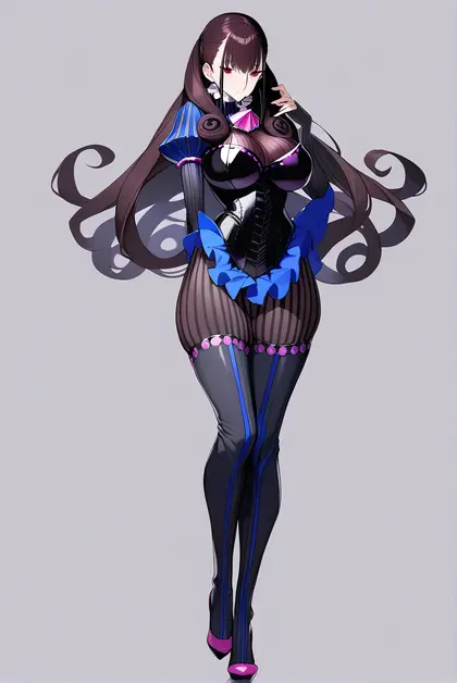 1girl, murasaki shikibu (fate), fate/grand order