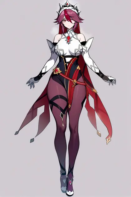 1girl, rosaria (genshin impact), genshin impact