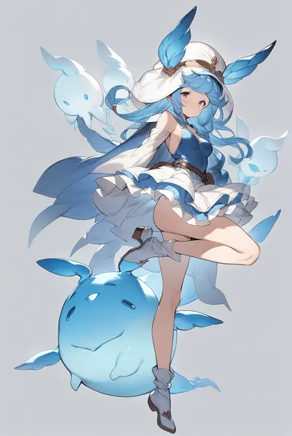 1girl, geegee (granblue fantasy), granblue fantasy