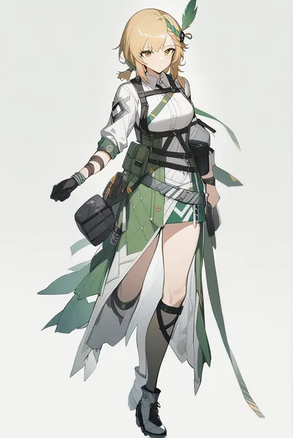 1girl, kroos the keen glint (arknights), arknights