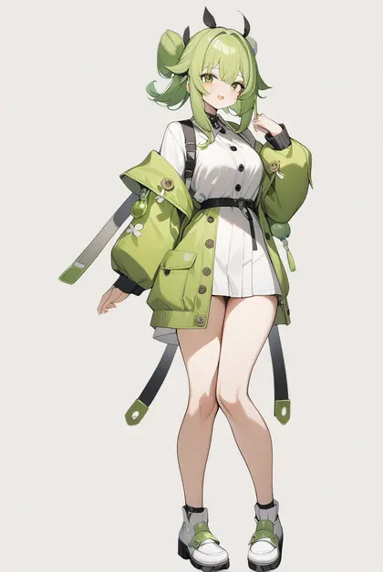 1girl, luo xiaohei, luo xiaohei zhanji